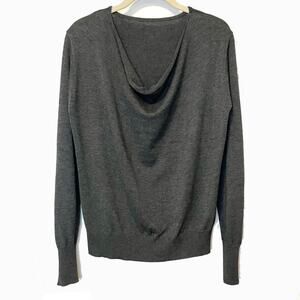 Cashmere Blend Drapeneck Sweater NWOT Size S